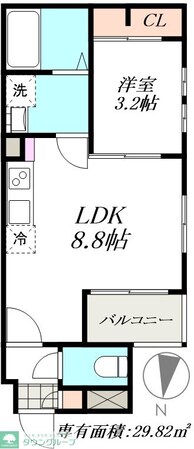Cherim日比野Graceの物件間取画像